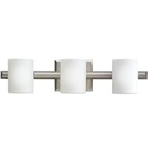 Kichler Cylinder Brushed Nickel 21" Wide Bathroom Light
