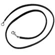 Review   / 15 Inch Black LEATHER CHOKER Necklace