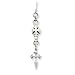 Sterling Silver Gothic Dangle Earrings
