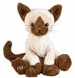 Webkinz Siamese Cat Plush Stuffed Animal