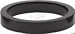 5mm 1" headset spacer Black Bag/5