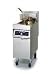 Fryer, 50 lb Cap, Energy Star, SS Pot & Door, Enamel Cabinet, Solid State, 14 Kw