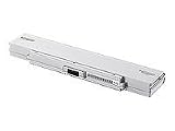 Laptop Battery for Sony Vaio PCG VGN-AR VGN-CR VGN-NR VGN-SZ Series, PN: VGP-BPS9 VGP-BPS9A/B VGP-BPL9 (Silver)