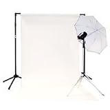 Savage Semi-Pro Photo Studio Strobe Kit with One 150 Watt Second Monolight, Background Stand & Paper.