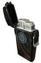 UST Stormproof Floating Lighter (Black) and WetFire Fire Starting Tinders (package of 5) by Ultimate Survival Technologies - Butane Lighter has waterproof case.