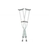 Guardian Select Red Dot Crutches with Latex Free Rubber Accessories, Youth