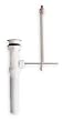 Industrial Grade 1PPD1 Drain Pop Up Assembly, 1 1/4 In, Plastic