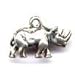 Rhino Charm Sterling Silver Jewelry Gift Boxed