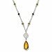 New Orleans Saints rhodium Logo Necklace