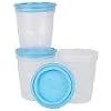 Jarden 84000 32 Oz Plastic Freezer Jars