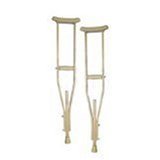 Wooden Crutches with Accessories for Adults - 1 Pair / Box