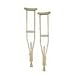 Wooden Crutches with Accessories for Adults - 1 Pair / Box