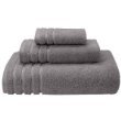 100% Egyptian Cotton 2pc Bath Sheet Set, Grey