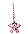 Butterfly (Pink) Cell Phone Charm Ornament (CH1075PK) for Nokia cell phone