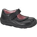 Infant Girls' Stride Rite Eliza Stage 3 - Black Fullgrain Leather