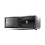HP Compaq Business Desktop dc7800 - SFF - 1 x Core 2 Duo E6750 / 2.66 GHz - RAM 2 GB - HDD 1 x 160 GB - DVDRW (R DL) / DVD-RAM - GMA 3100 - Gigabit Ethernet - Vista Business - Intel vPro Technology - Monitor : none - Microsoft Office Ready