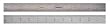 Westward 2YNF6 Rigid Rule, 12 In, 4R Graduations