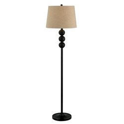 Kenroy Home 21053DBZ Twilight Floor Lamp, Dark Bronze with Gold Highlights