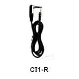 Ci1-R Right Angle Guitar Cable For Evolution Wireless Bodypack Transmitters