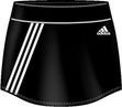 Adidas Damen Tennis Skort TS 3S, black/white, 36, X12503