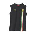 Puma Ferrari - Puma Ferrari Black Kids Sleeveless Tee