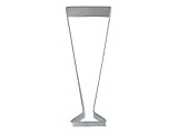 Cookie Cutter Champagne Glass 5"