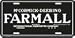 McCormick Farmall Deering License Plate Image