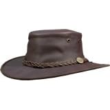 Barmah 1019 Sundowner Roo Australian Kangaroo Leather Hat - Brown or Black 