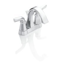 Moen Showhouse CAS442 Felicity two-handle high arc bathroom faucet, Chrome