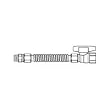 BRASSCRAFT 48X1/2MPTX1/2FPT GAS FLEX W/VLV CSSD4K48