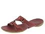ECCO Delhi Slide | Women's Slide Shoes Brick Oiled Leather