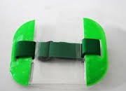 High Visability Security Arm Band ID Holder (GREEN)