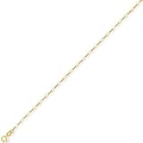 9ct Paper Anklet 9in/22.5cm. Beautiful presentation gift box and anonymous outer packaging. Money back if not 100% delighted
