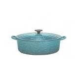 Le Creuset Enameled Cast-Iron 3-1 2-Quart Wide Oven, Caribbean