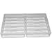 12 Compt. Manicotti Tray - 11.875 in. x 10.625 in. x 1.125 in.