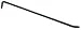 JACKSON PROFESSIONAL TOOLS 1169000 30800 STRIPPING BAR WITHOUT CLAW 12LB