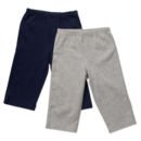 Carter's Baby Boy 2-Pack Comfy Pants Set heather 9 months
