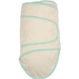 Miracle Blanket Beige with Green Trim by Miracle Blanket