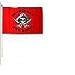 ATV Surrender the Booty Safety Flag 5/16 Pole with Mounting Bolt