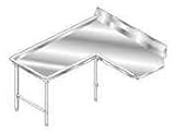 Aero 2CDI-L-144 Dishtable LH Side 30in x 144in
