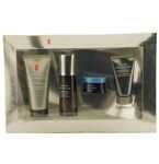 ELIZABETH ARDEN by Elizabeth Arden: INTERVENE TRAVEL SET: 3 IN 1 DAILY CLEANSER 1.7 OZ + TIMEFIGHTTING RADIANCE SERUM 1 OZ + STRESS RECOVERY NIGHT CREAM .23 OZ + RADIANCE BOOSTING SPF15 MOIST CREAM 1 OZ