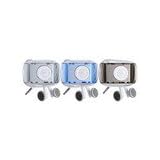 Mophie Wraptor - Acrylic Case for Apple Shuffle - Pack of 3 colours - Clear/Smoke/Blue