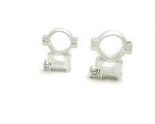 NcSTAR Scope Ring 1 WEAVER RING-SILVER