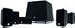 Boston Acoustics MCS 100 Home Theater Speaker System 5 compact speakers and a powered subwoofer Midnight