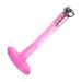 Stainless Steel 18g 5/16 Monroe PTFE w/Clear Push - Pink Sold as a Pair