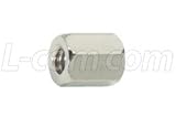 4-40 D-Sub Hardware Hex Standoffs, .232 inch Hex, Pkg/50