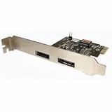 Cables Unlimited 2 Port e-SATA Controller PCI Express Card