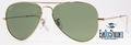 Ray-Ban Sunglasses RB 3025 001 Large Metal Aviator Arista w/ G-15 XLT Lens