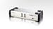 2PORT Dual-view KVM Switch with audio & USB Peripheral Sharing