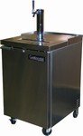 Continental Refrigerator KC24-SS 24" Single Draft Direct Draw Beer Dispense ....